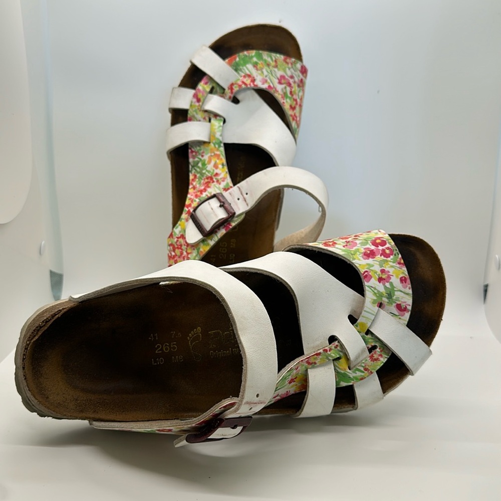 Papillio Pisa spring flowers by Birkenstock size 41